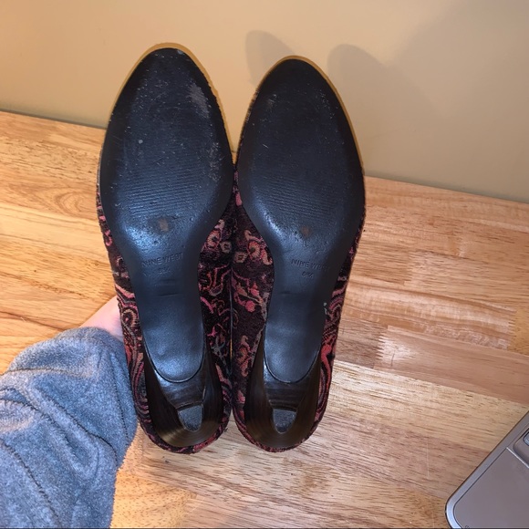 Nine west Brown and Pink Flats Size 8.5 - Picture 6 of 7